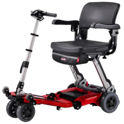 Freerider USA Luggie Super Folding Mobility Scooter Red Color