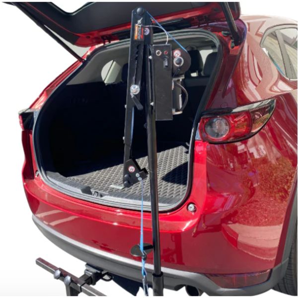 FreeriderUSA FR Lift Shown in Front of a Car Trunk