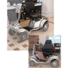 Image of Gladiator 4-Wheel Bariatric Mobility Scooter Showing the Swivel Captain Seat