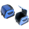 Image of Gladiator 4-Wheel Bariatric Mobility Scooter in Caribbean  Blue Color Lockable Rear Storage View