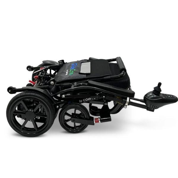 Glide Care G5 Pro Lightweight Foldable Electric Wheelchair Folded on the Floor