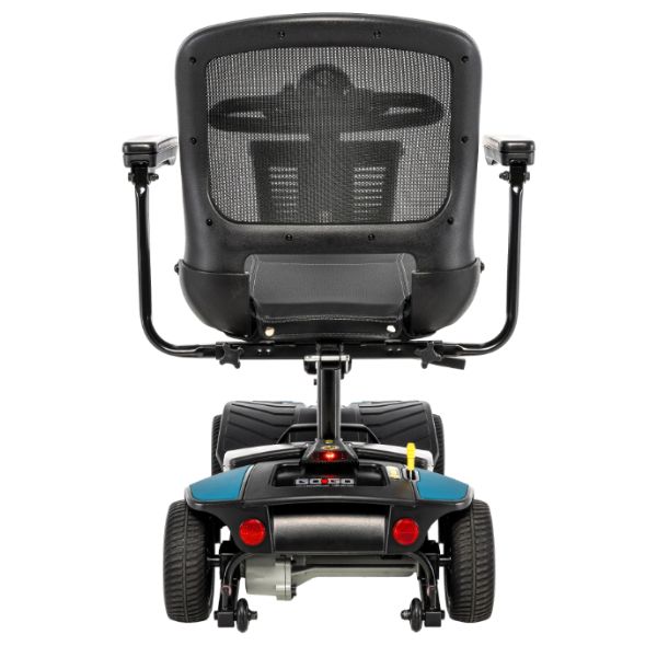 Pride Go-Go Elite Traveller® Gen 3 Platinum 4-Wheel Mobility Scooter Rear View
