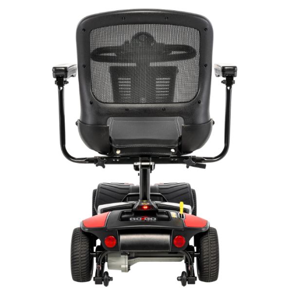 Pride Go-Go Elite Traveller® Gen 3 Platinum 4-Wheel Mobility Scooter Rear View