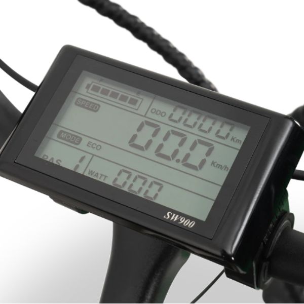 Go Bike FORZA Compact Foldable Electric Trike LCD Display