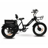 Image of Go Bike Forza Electric Tricycle Black in Full Right Side View