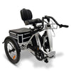 Image of Go Bike TRIO Crossover Lightweight Foldable Electric Tricycle White Folded