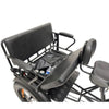 Image of Go Bike Forte Electric Tricycle With Rear Seat Showing the Seat Compartment Storage