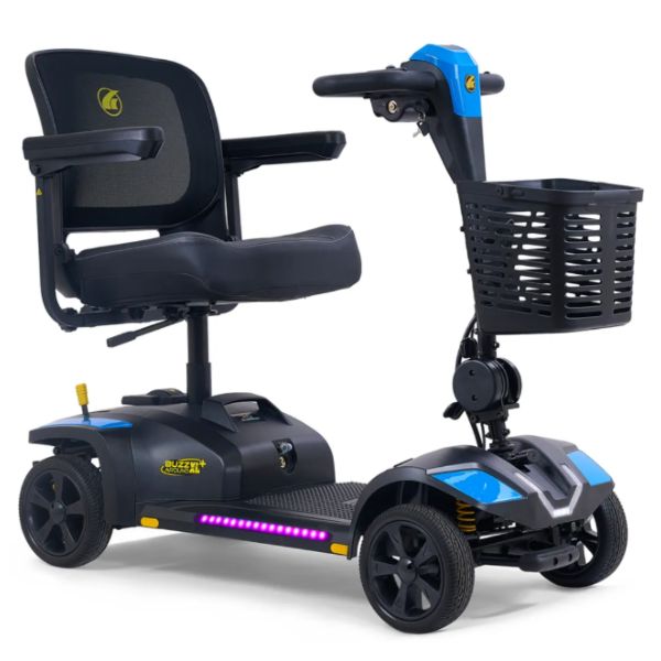 Golden Technologies Buzzaround XL+ 4-Wheel Mobility Scooter Right Side View