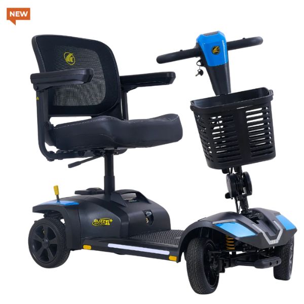 Golden Technologies Buzzaround XL+ 4-Wheel Mobility Scooter Angle Right