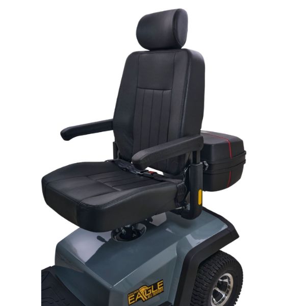 Golden Technologies Eagle All-Terrain 4-Wheel Mobility Scooter with visible brand logo on a white background