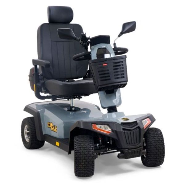 Golden Technologies Eagle All-Terrain 4-Wheel Mobility Scooter in Color Grey