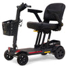 Image of Buzzaround CarryOn HD 4-Wheel Mobility Scooter Left Angle View Red