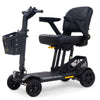 Image of Buzzaround CarryOn HD 4-Wheel Mobility Scooter left Angle View Yellow