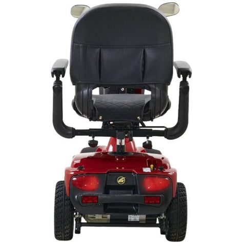 Golden Technologies Companion 4-Wheel Bariatric Scooter GC440 Crimson Red  Color Back View