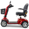 Image of Golden Technologies Companion 4-Wheel Bariatric Scooter GC440 Crimson Red Color Right Side View