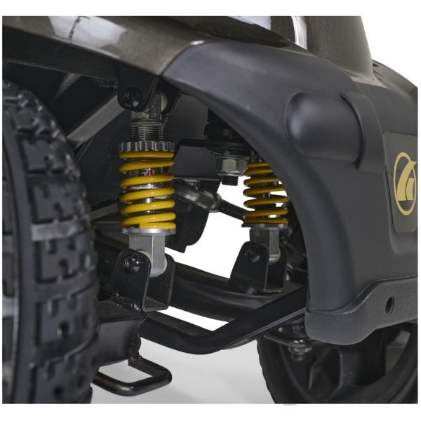 Golden Technologies Companion 4-Wheel Bariatric Scooter GC440 Galactic Grey Color  Rear Suspension