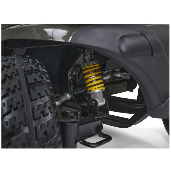 Golden Technologies Companion 4-Wheel Bariatric Scooter GC440 Galactic Grey Color  Front Suspension