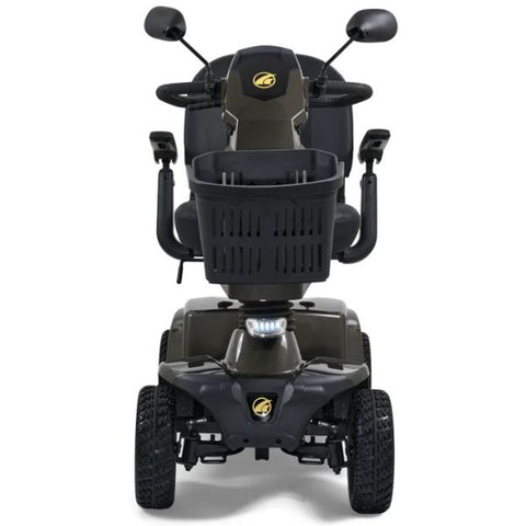 Golden Technologies Companion 4-Wheel Bariatric Scooter GC440 Galactic Grey Color Front View