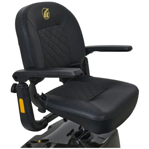 Golden Technologies Companion 4-Wheel Bariatric Scooter GC440 Galactic Grey Color  Luxurious Seat