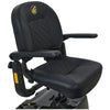 Image of Golden Technologies Companion 4-Wheel Bariatric Scooter GC440 Galactic Grey Color  Luxurious Seat