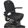 Image of Golden Technologies Companion 4-Wheel Bariatric Scooter GC440 Galactic Grey Color  High-Back  Stadium Seat