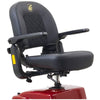 Image of Golden Technologies Companion 4-Wheel Bariatric Scooter GC440 Crimson Red Color  Padded Seat