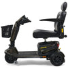Image of Golden Technologies Companion HD Bariatric Mobility Scooter Grey Color  Right Side View with Adjusted Tiller