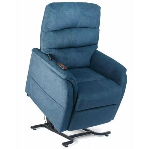 Golden Technologies DeLuna Series Elara 3-Position PR-118 Lift Chair Lake Front Color Lifted View