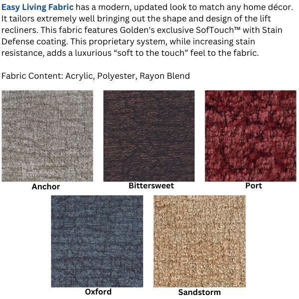 Golden Technologies Comforter Power Lift Recliner Chair PR531