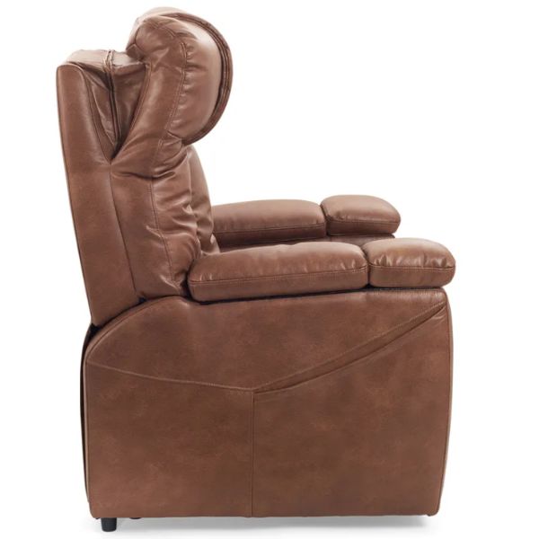 Golden Technologies Rhea Power Lift Chair PR442 Acorn Color Side View