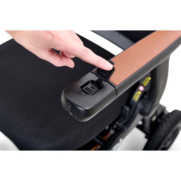 Golden Ally Portable Power Wheelchair (GP303) Portable A and C Port at the Left Side Arm Rest