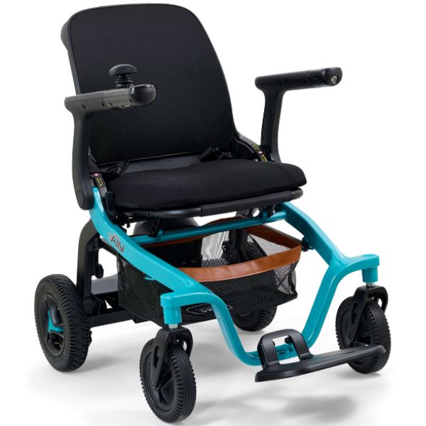 Golden Ally Portable Power Wheelchair (GP303) Teal Color