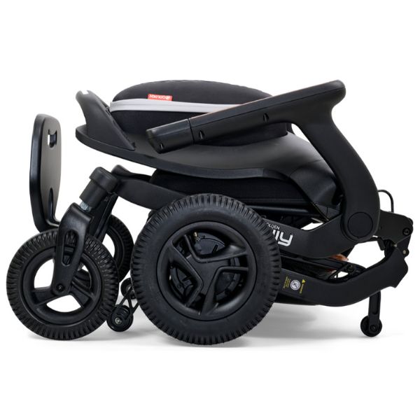 Golden Ally Portable Power Wheelchair (GP303) White Color Folded View