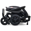 Image of Golden Ally Portable Power Wheelchair (GP303) White Color Folded View