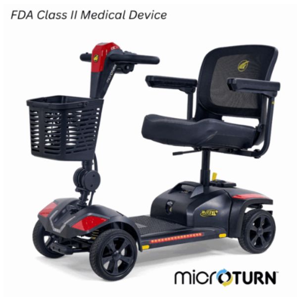Golden  Buzzaround XL+ 4-Wheel Mobility Scooter Microturn