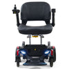 Image of Golden Buzzarround CarryOn  Portable Electric Wheelchair GP130 Velevt Red Shroud Front View