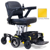 Image of Golden Buzzarround CarryOn  Portable Electric Wheelchair GP130 with Canary Yellow Shroud