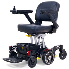 Golden Buzzarround CarryOn  Portable Electric Wheelchair GP130 with Velvet Red Shroud