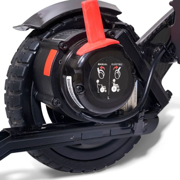 Golden Cricket Folding Power Wheelchair GP302 Lever Switch for manual or Electronic mode