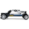 Image of Golden Technologies Buzzaround Carry On Folding Mobility Scooter GB120 Blue Color Folded View