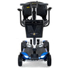 Image of Golden Technologies Buzzaround Carry On Folding Mobility Scooter GB120 Blue Color Front View