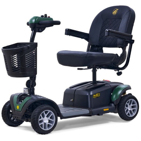 Golden Technologies Buzzaround Ex Extreme 4-Wheel Mobility Scooter GB148  Army Green Shroud Color