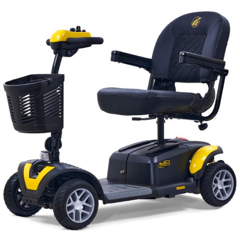 Golden Technologies Buzzaround Ex Extreme 4-Wheel Mobility Scooter GB148 Canary Yellow  Shroud Color