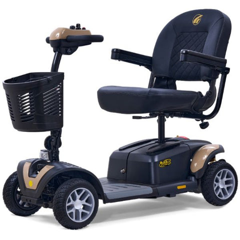 Golden Technologies Buzzaround Ex Extreme 4-Wheel Mobility Scooter GB148 Dessert Tan Shroud Color