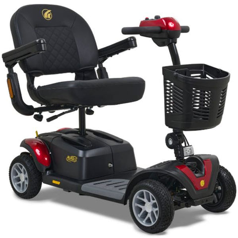 Golden Technologies Buzzaround Ex Extreme 4-Wheel Mobility Scooter GB148 Red Color