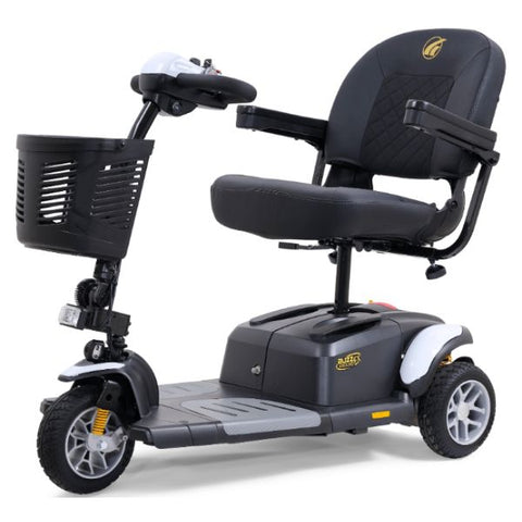 Golden Technologies Buzzaround Extreme 3-Wheel Mobility Scooter GB118 Crisp White Color Shroud