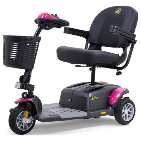 Golden Technologies Buzzaround Extreme 3-Wheel Mobility Scooter GB118 Orchid Pink Color Shroud