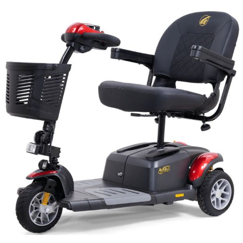 Golden Technologies Buzzaround Extreme 3-Wheel Mobility Scooter GB118 Red Color Shroud
