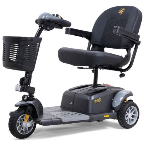 Golden Technologies Buzzaround Extreme 3-Wheel Mobility Scooter GB118 Stone Grey Color Shroud