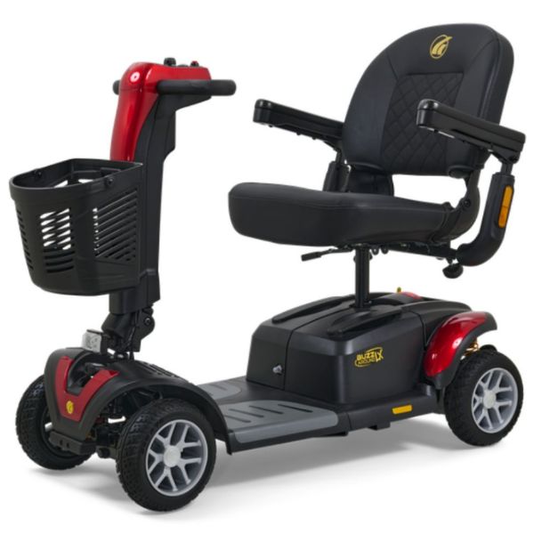 Golden Technologies Buzzaround LX 4-Wheel Scooter Left Upright Side View